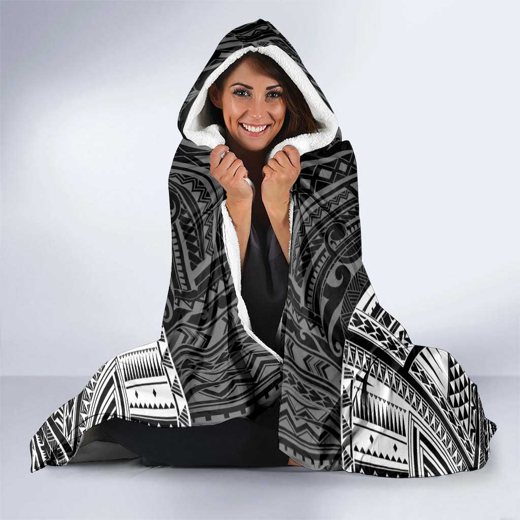 FSM Micronesia Six 9 One Hooded Blanket Polynesian Tribal Pattern LT9 - Polynesian Pride