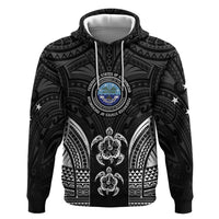 FSM Micronesia Six 9 One Hoodie Polynesian Tribal Pattern LT9 Pullover Hoodie Black - Polynesian Pride