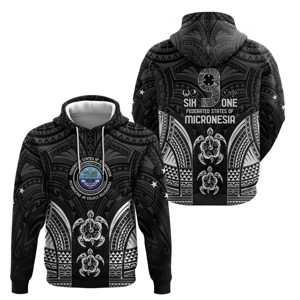 FSM Micronesia Six 9 One Hoodie Polynesian Tribal Pattern LT9 - Polynesian Pride