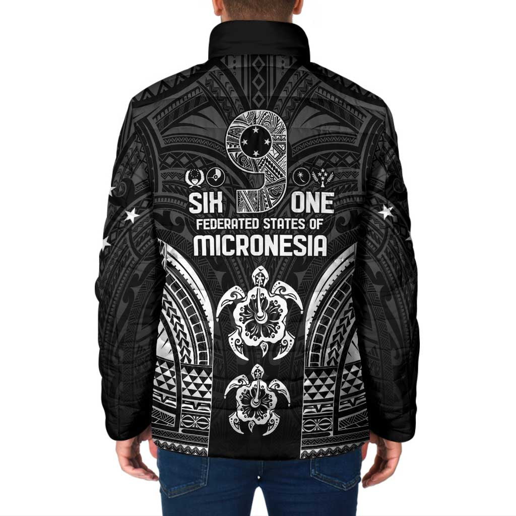 FSM Micronesia Six 9 One Padded Jacket Polynesian Tribal Pattern LT9 - Polynesian Pride
