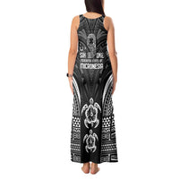 FSM Micronesia Six 9 One Tank Maxi Dress Polynesian Tribal Pattern LT9 - Polynesian Pride