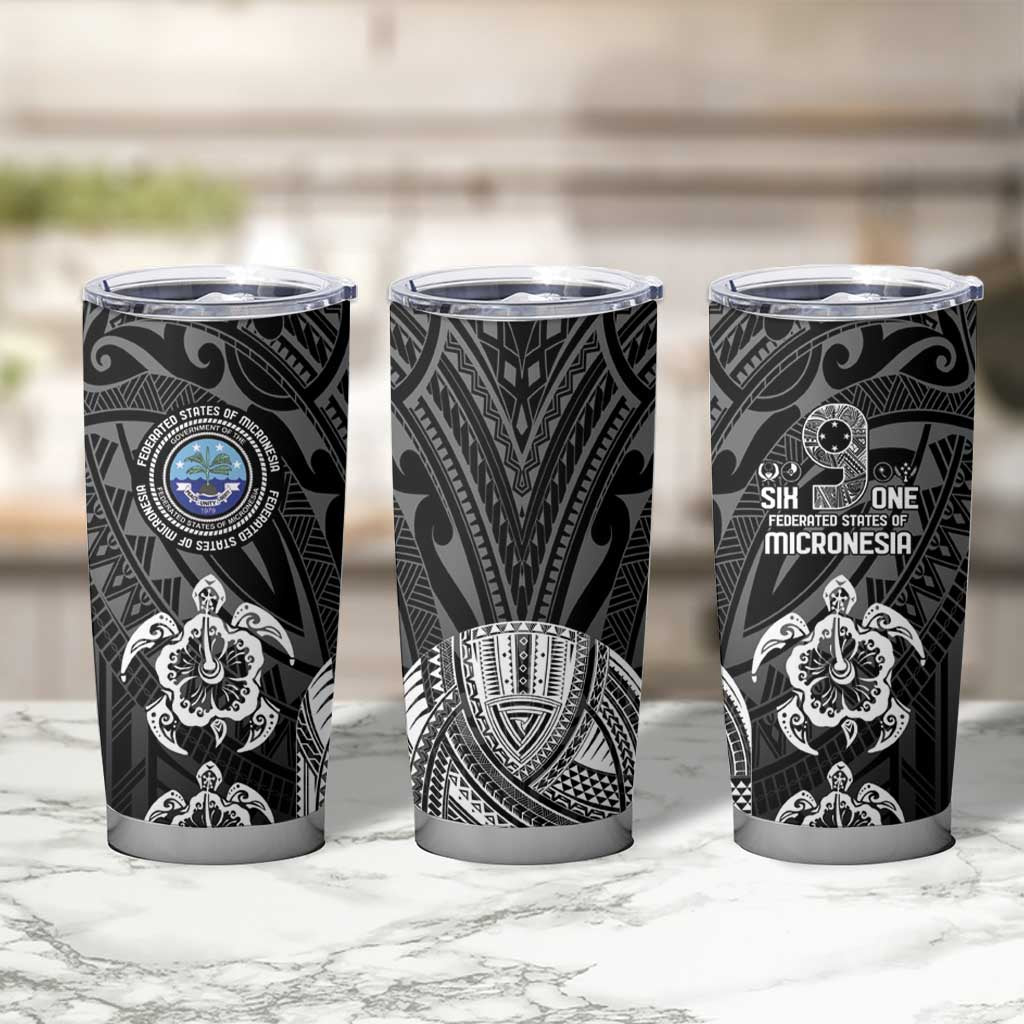 FSM Micronesia Six 9 One Tumbler Cup Polynesian Tribal Pattern LT9 - Polynesian Pride