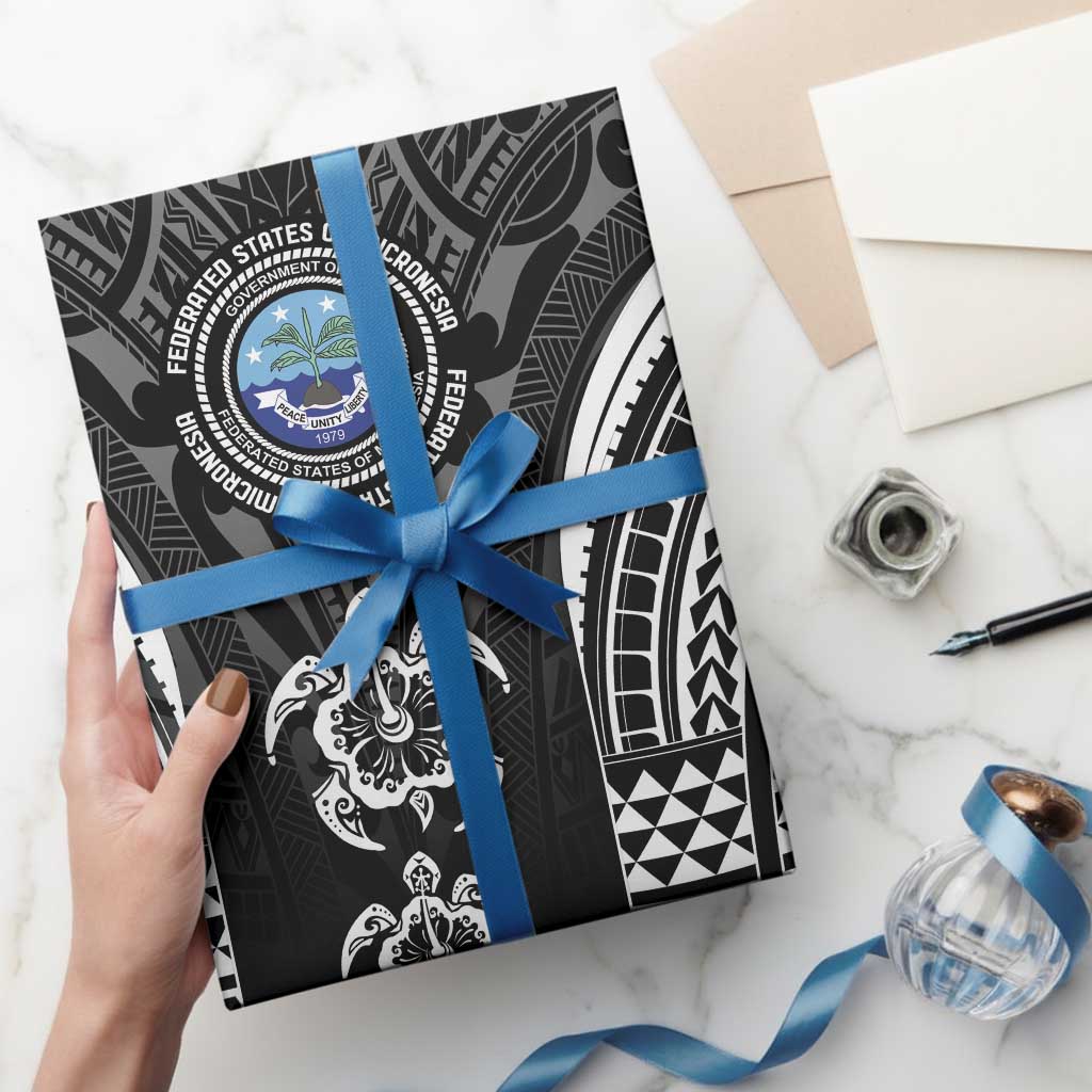FSM Micronesia Six 9 One Wrapping Paper Polynesian Tribal Pattern LT9 - Polynesian Pride