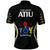 Polynesian Pride Atiu Island Polo Shirt Cook Islands Tribal Wave Style LT9 - Polynesian Pride