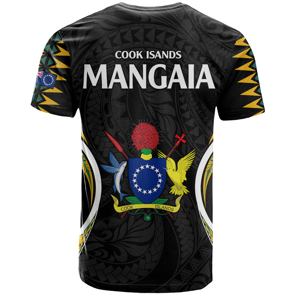 Polynesian Pride Mangaia Island T Shirt Cook Islands Tribal Wave Style LT9 - Polynesian Pride