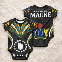 Polynesian Pride Mauke Island Baby Onesie Cook Islands Tribal Wave Style LT9 - Polynesian Pride