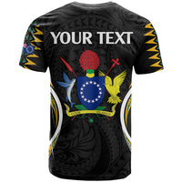 Custom Polynesian Pride Mitiaro Island T Shirt Cook Islands Tribal Wave Style LT9 - Polynesian Pride