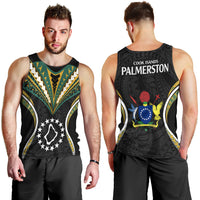 Polynesian Pride Palmerston Island Men Tank Top Cook Islands Tribal Wave Style LT9 - Polynesian Pride