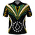 Polynesian Pride Palmerston Island Polo Shirt Cook Islands Tribal Wave Style LT9 Black - Polynesian Pride