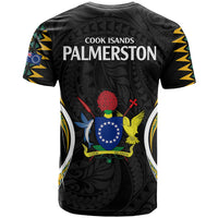 Polynesian Pride Palmerston Island T Shirt Cook Islands Tribal Wave Style LT9 - Polynesian Pride