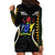 (Personalised) Polynesian Pride Palmerston Island Hoodie Dress Cook Islands Tribal Wave Style LT9 - Polynesian Pride