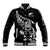 New Zealand All Black Rugby Baseball Jacket LT9 Unisex Black - Polynesian Pride