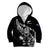 New Zealand All Black Rugby Kid Hoodie LT9 Zip Hoodie Black - Polynesian Pride