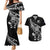 New Zealand Rugby Custom Couples Matching Mermaid Dress and Hawaiian Shirt Opango All Black Fern