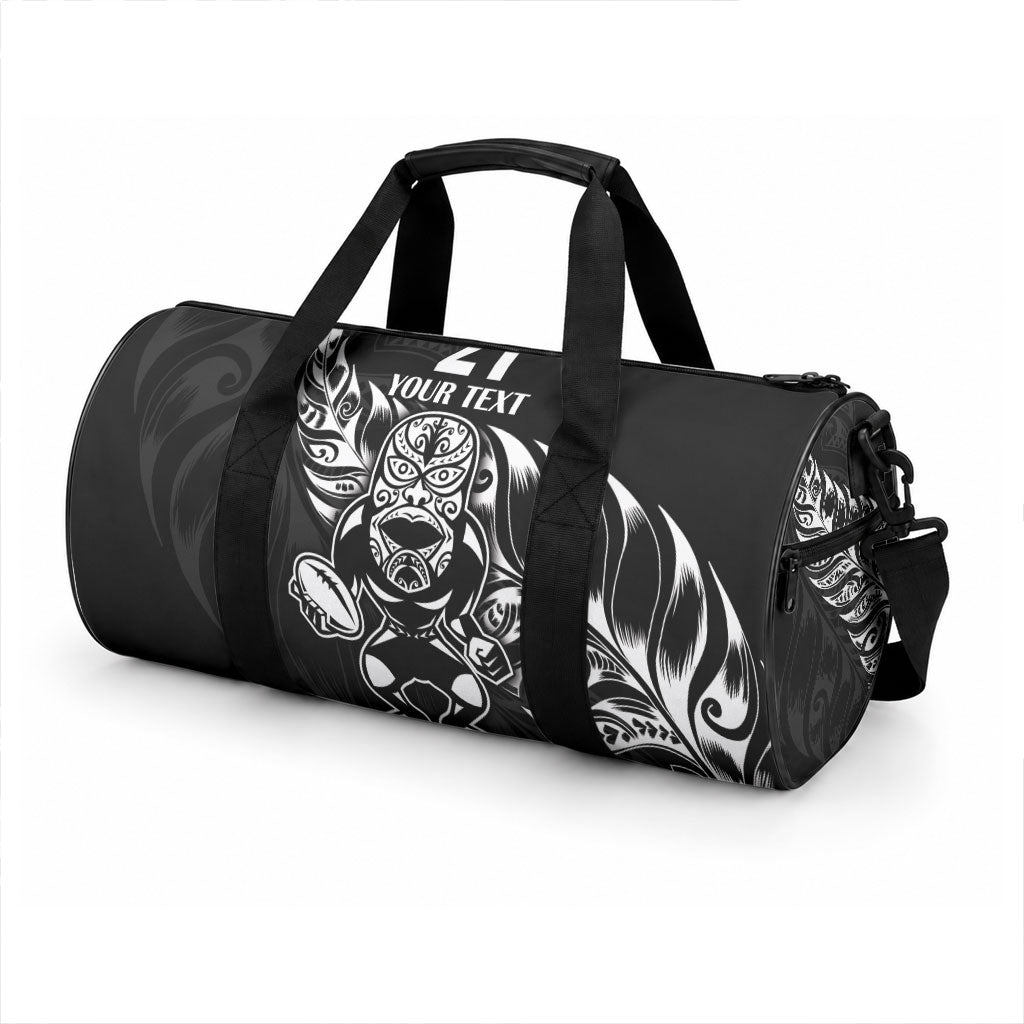 Custom New Zealand Black Fern Rugby Duffle Bag