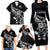 New Zealand Rugby Custom Family Matching Long Sleeve Bodycon Dress and Hawaiian Shirt Opango All Black Fern