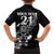 New Zealand Rugby Custom Family Matching Tank Maxi Dress and Hawaiian Shirt Opango All Black Fern