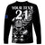 (Custom Text And Number) New Zealand All Black Rugby Long Sleeve Shirt LT9 - Polynesian Pride