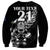 (Custom Text And Number) New Zealand All Black Rugby Sweatshirt LT9 - Polynesian Pride