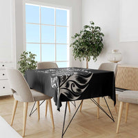 New Zealand Rugby Custom Tablecloth Opango All Black Fern LT9 - Polynesian Pride