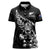 New Zealand Rugby Custom Women Polo Shirt Opango All Black Fern