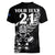 (Custom Text And Number) New Zealand All Black Rugby Women V Neck T Shirt LT9 - Polynesian Pride