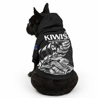 New Zealand Kiwi Rugby Pet Hoodie LT9 - Polynesian Pride