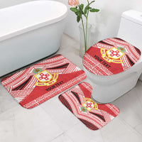 Personalised Kolisi Tonga College Atele Bathroom Set Polynesian Ngatu Tribal LT9 - Polynesian Pride