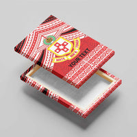Personalised Kolisi Tonga College Atele Canvas Wall Art Polynesian Ngatu Tribal LT9 - Polynesian Pride