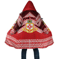 Personalised Kolisi Tonga College Atele Cloak Polynesian Ngatu Tribal LT9 Unisex Red - Polynesian Pride
