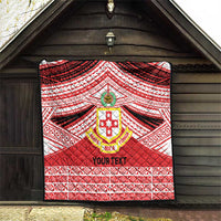 Personalised Kolisi Tonga College Atele Quilt Polynesian Ngatu Tribal LT9 - Polynesian Pride