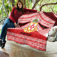 Personalised Kolisi Tonga College Atele Quilt Polynesian Ngatu Tribal LT9 - Polynesian Pride