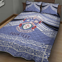 Personalised Tonga Apifoou College Quilt Bed Set Polynesian Ngatu Tribal LT9 - Polynesian Pride