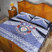 Personalised Tonga Apifoou College Quilt Bed Set Polynesian Ngatu Tribal LT9 - Polynesian Pride