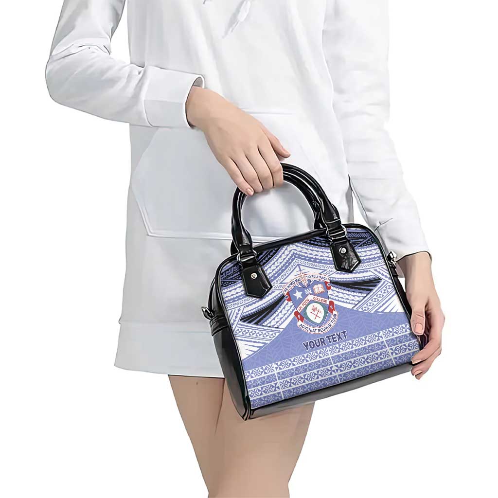 Personalised Tonga Apifoou College Shoulder Handbag Polynesian Ngatu Tribal LT9 - Polynesian Pride