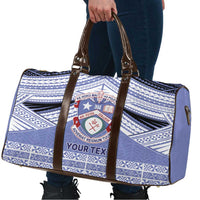 Personalised Tonga Apifoou College Travel Bag Polynesian Ngatu Tribal LT9 - Polynesian Pride