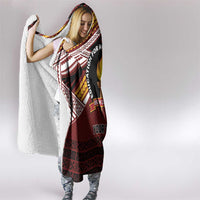 Personalised Tonga Beulah College Hooded Blanket Polynesian Ngatu Tribal LT9 - Polynesian Pride