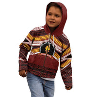 Personalised Tonga Beulah College Kid Hoodie Polynesian Ngatu Tribal LT9 - Polynesian Pride
