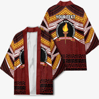 Personalised Tonga Beulah College Kimono Polynesian Ngatu Tribal LT9 - Polynesian Pride