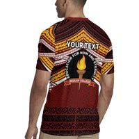 Personalised Tonga Beulah College Rugby Jersey Polynesian Ngatu Tribal LT9 - Polynesian Pride