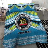 Personalised Tonga Lavengamalie College Bedding Set Polynesian Ngatu Tribal LT9 - Polynesian Pride