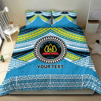 Personalised Tonga Lavengamalie College Bedding Set Polynesian Ngatu Tribal LT9 - Polynesian Pride