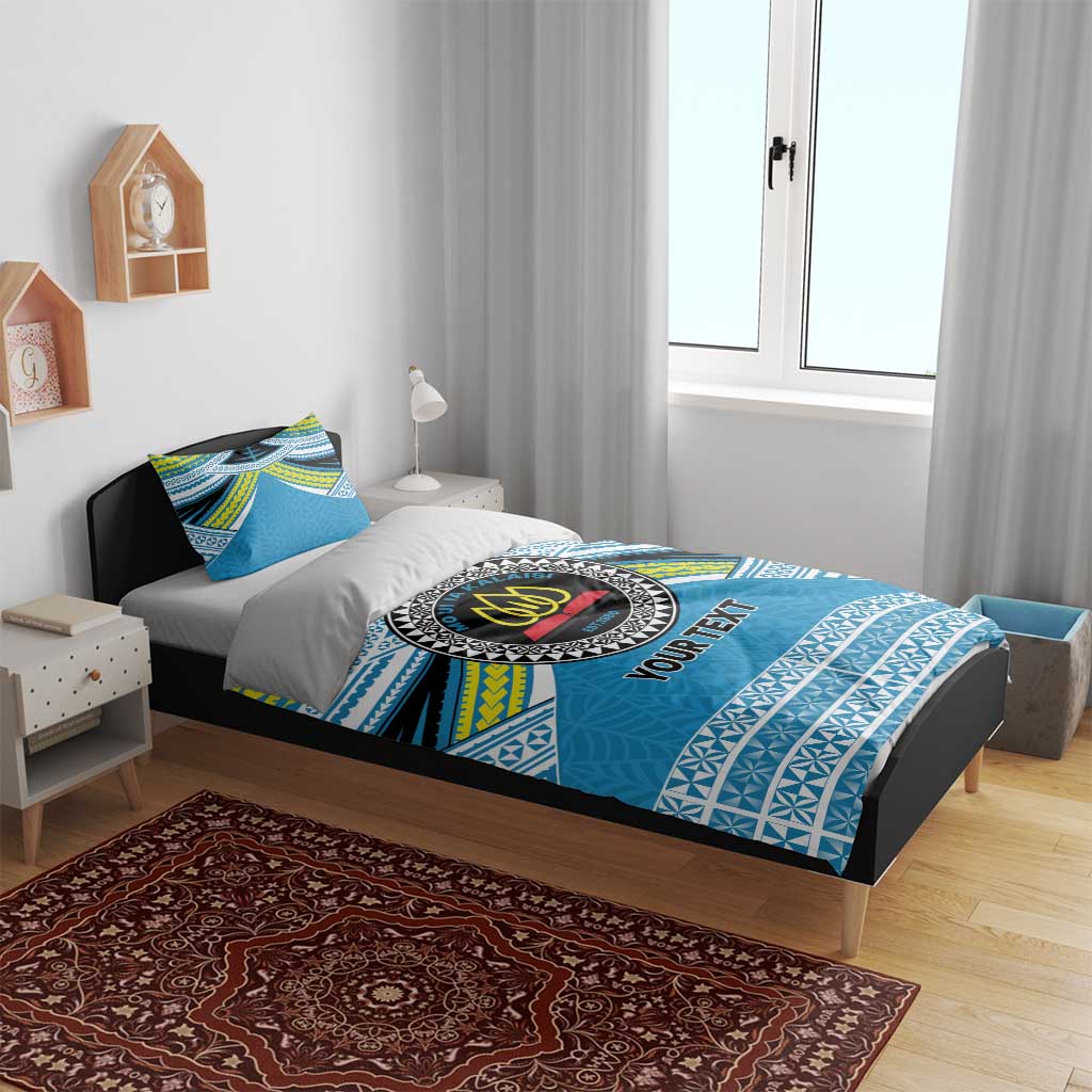 Personalised Tonga Lavengamalie College Bedding Set Polynesian Ngatu Tribal LT9 - Polynesian Pride