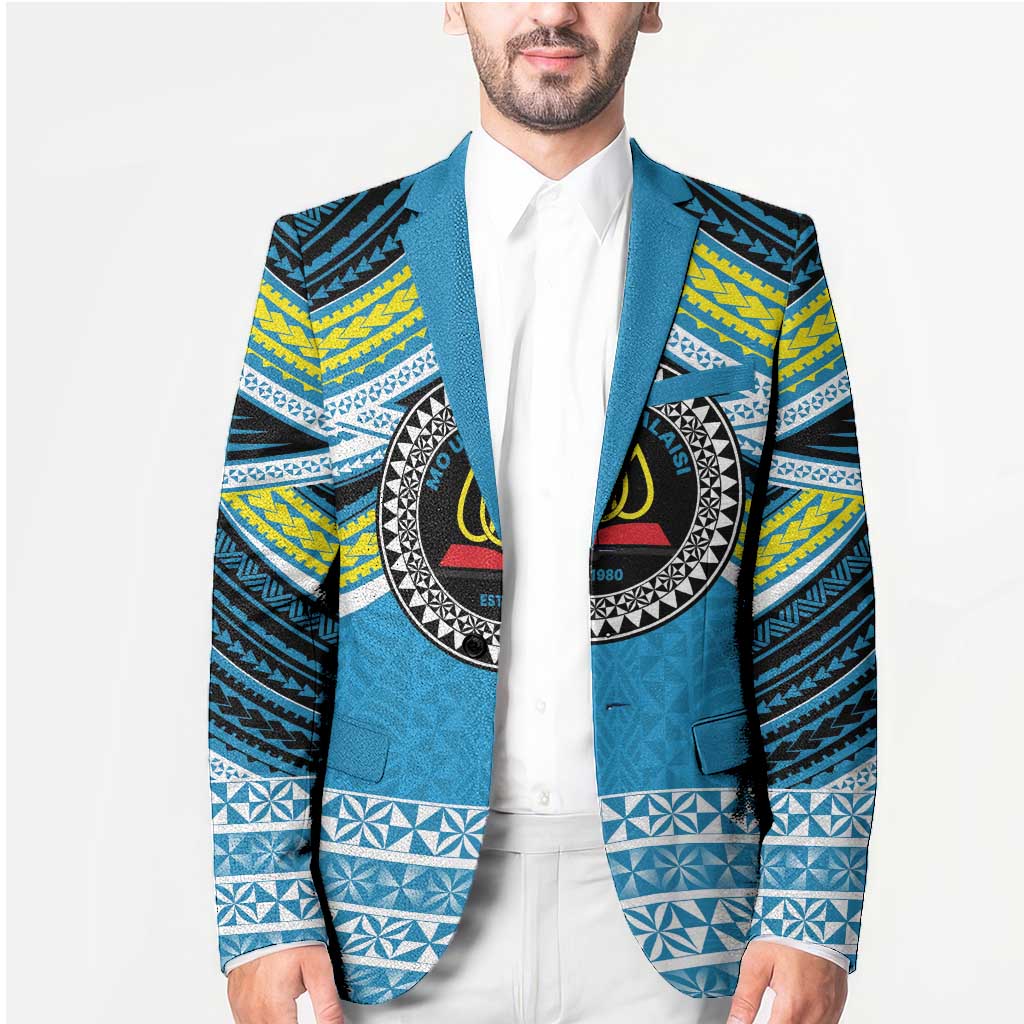 Personalised Tonga Lavengamalie College Blazer Polynesian Ngatu Tribal LT9 - Polynesian Pride