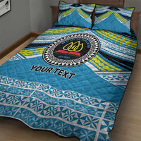 Personalised Tonga Lavengamalie College Quilt Bed Set Polynesian Ngatu Tribal LT9 - Polynesian Pride