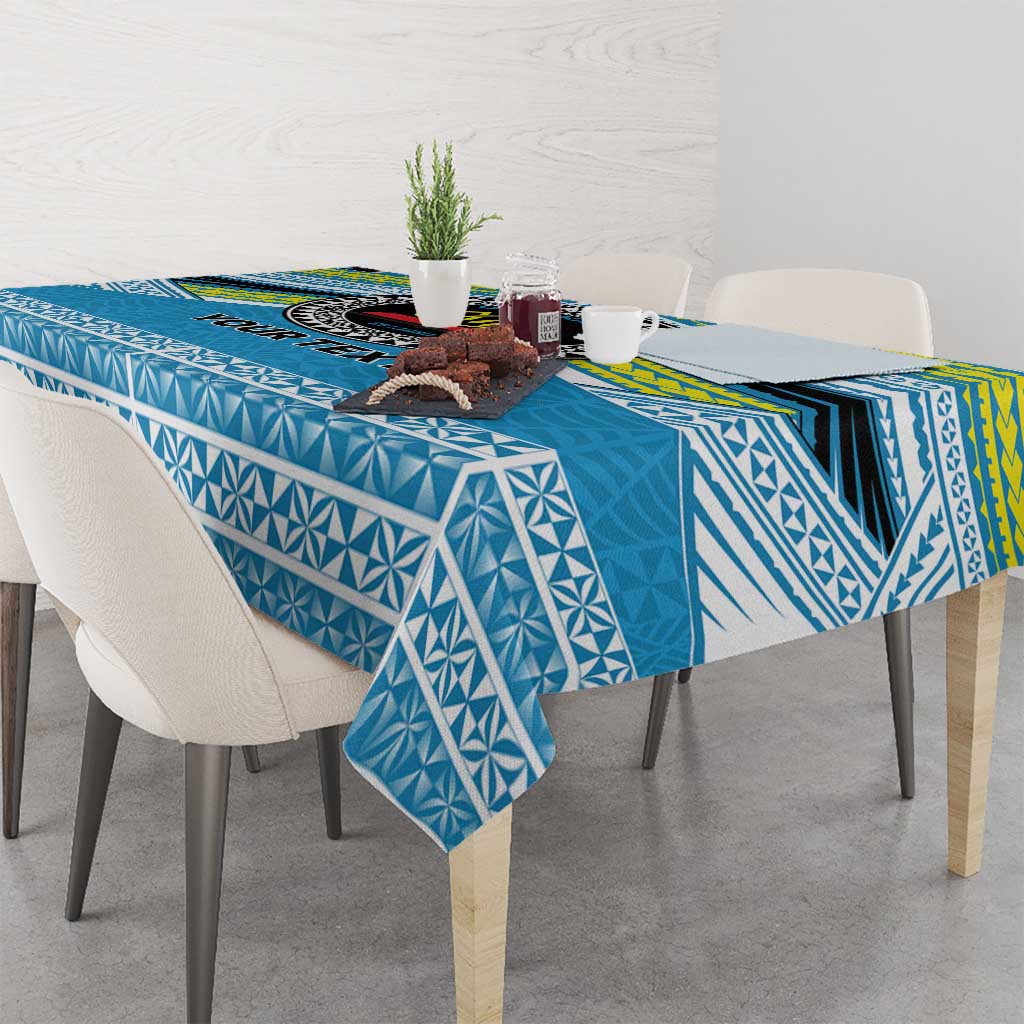 Personalised Tonga Lavengamalie College Tablecloth Polynesian Ngatu Tribal LT9 - Polynesian Pride