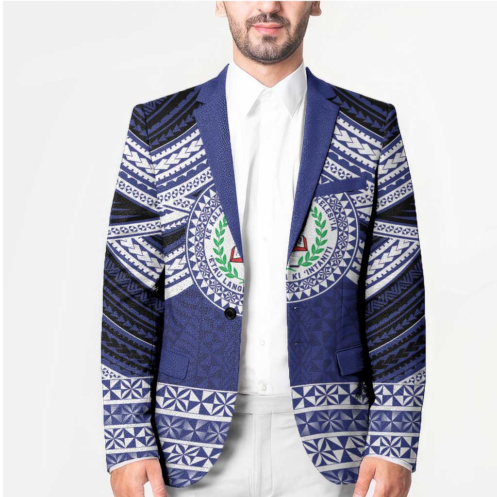 Personalised Tonga Sia'atoutai Theological College Blazer Polynesian Ngatu Tribal LT9 - Polynesian Pride