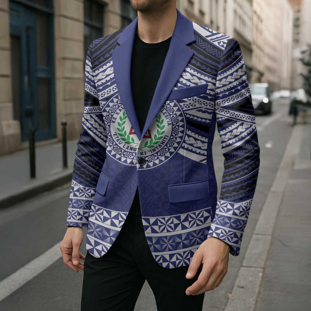 Personalised Tonga Sia'atoutai Theological College Blazer Polynesian Ngatu Tribal LT9 - Polynesian Pride