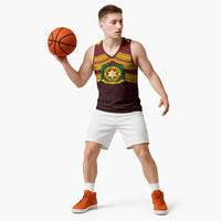 Personalised Tonga Vava'u High School Basketball Jersey Polynesian Ngatu Tribal LT9 - Polynesian Pride