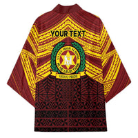Personalised Tonga Vava'u High School Kimono Polynesian Ngatu Tribal LT9 - Polynesian Pride